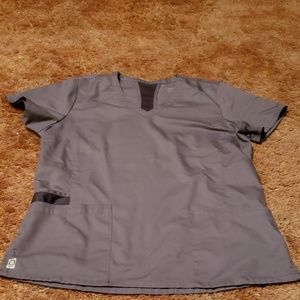 EON Gray, Medium Scrub Top
